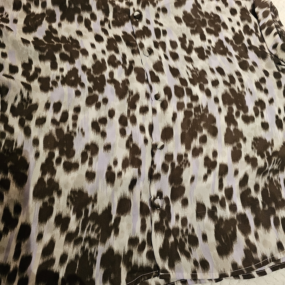 Leopard Print Women's Top - Picture 4 of 4